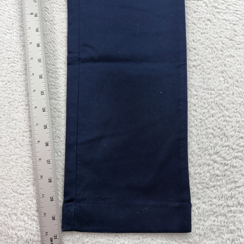 J.Crew Mens Slim Flex Chino Pants Navy Blue H3167 Size 30x32 NWT - Picture 3 of 10